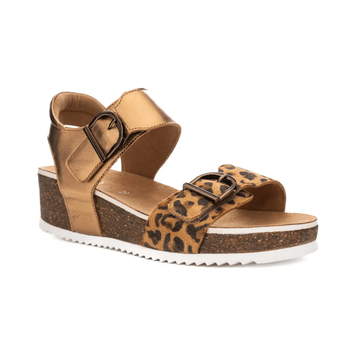 Ara Women's Nova Leopard/Whiskey Leather Ara Shoes