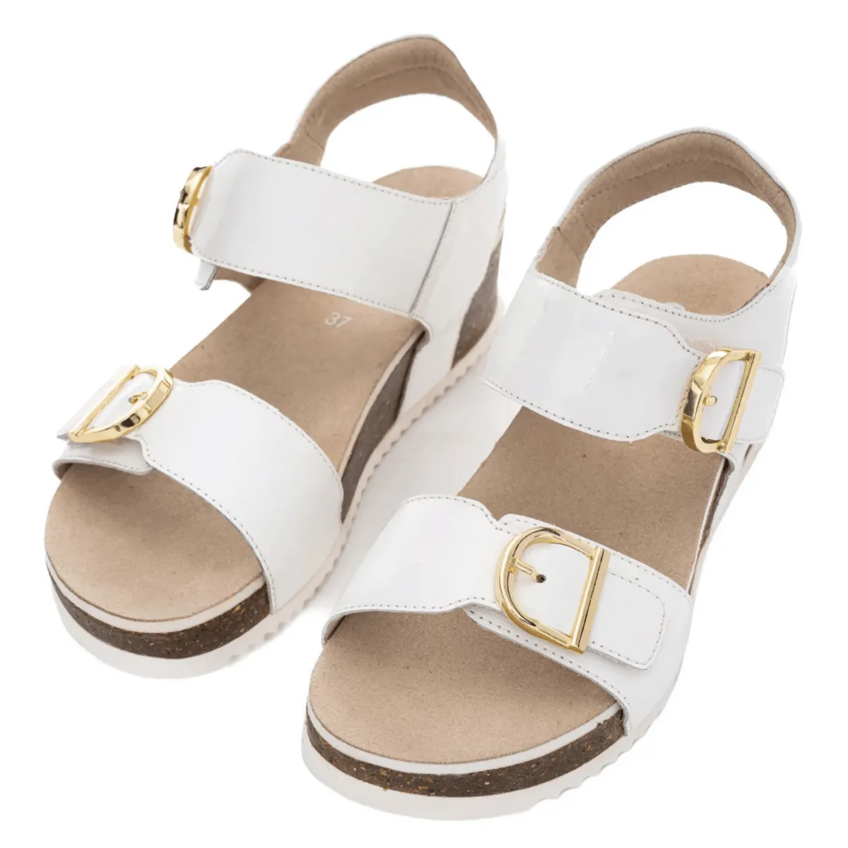Ara Women's Nova White Patent Leather Ara Shoes
