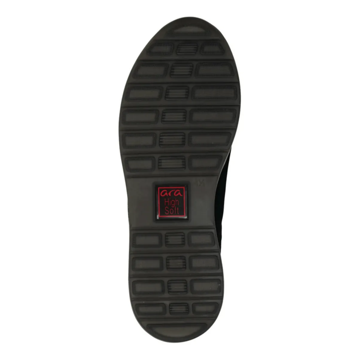 Ara Women's Oleanna Black Puntikid Suede Ara Shoes