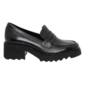 Ara Women's Prism Platform Penny Black Calf Leather Ara Shoes