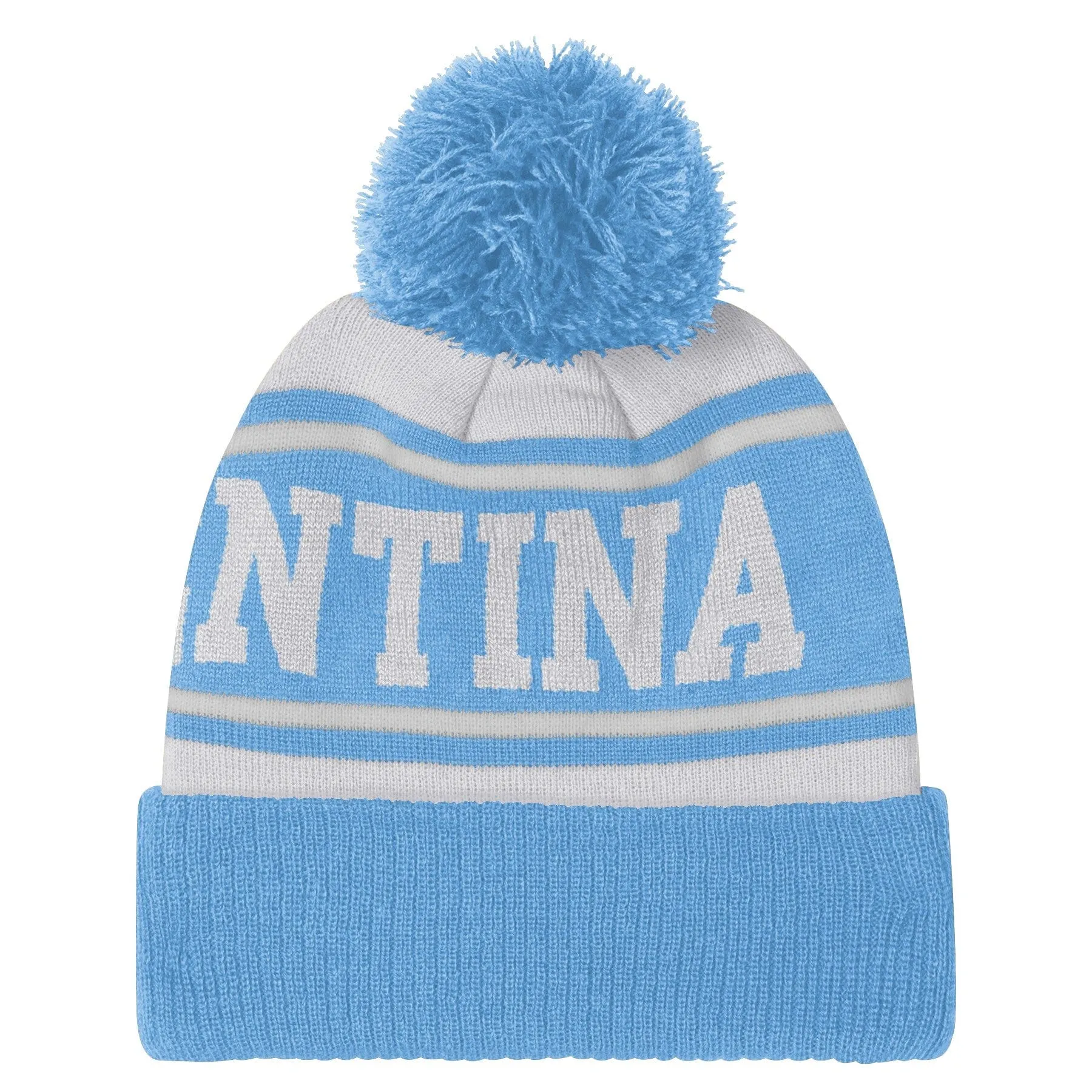 Argentina Cuffed Pom Beanie (7KIMO7A48-ARA)