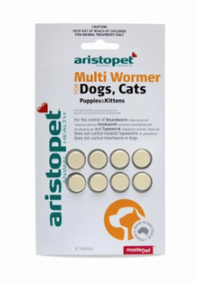 Aristopet - Multi Wormer for Dog and Cats (8pk)