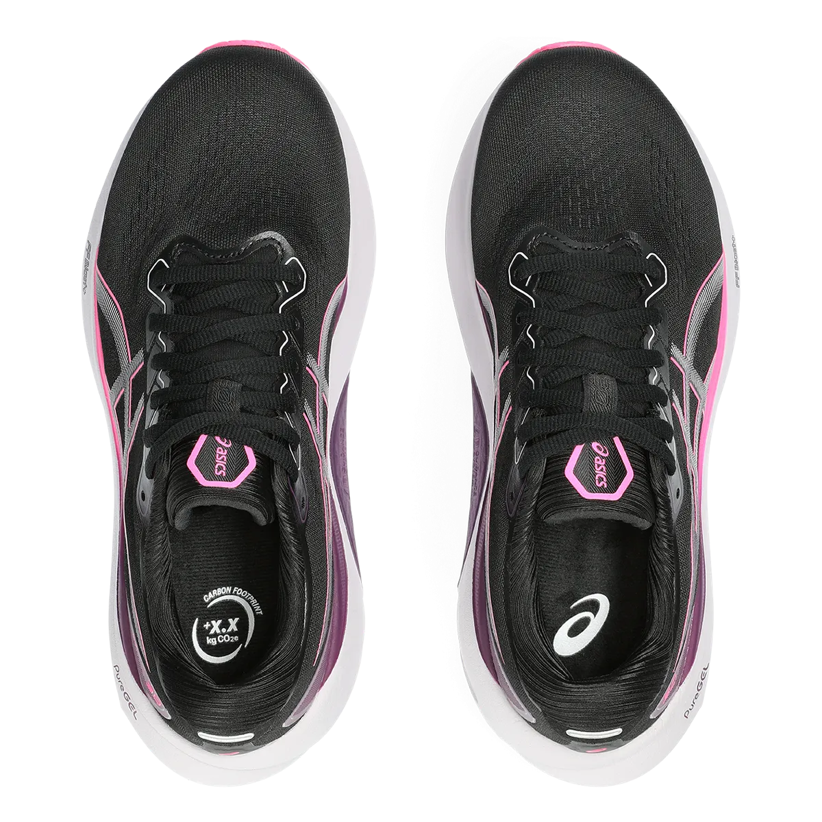 Asics Gel Kayano 30 - Black - Lilac Hint
