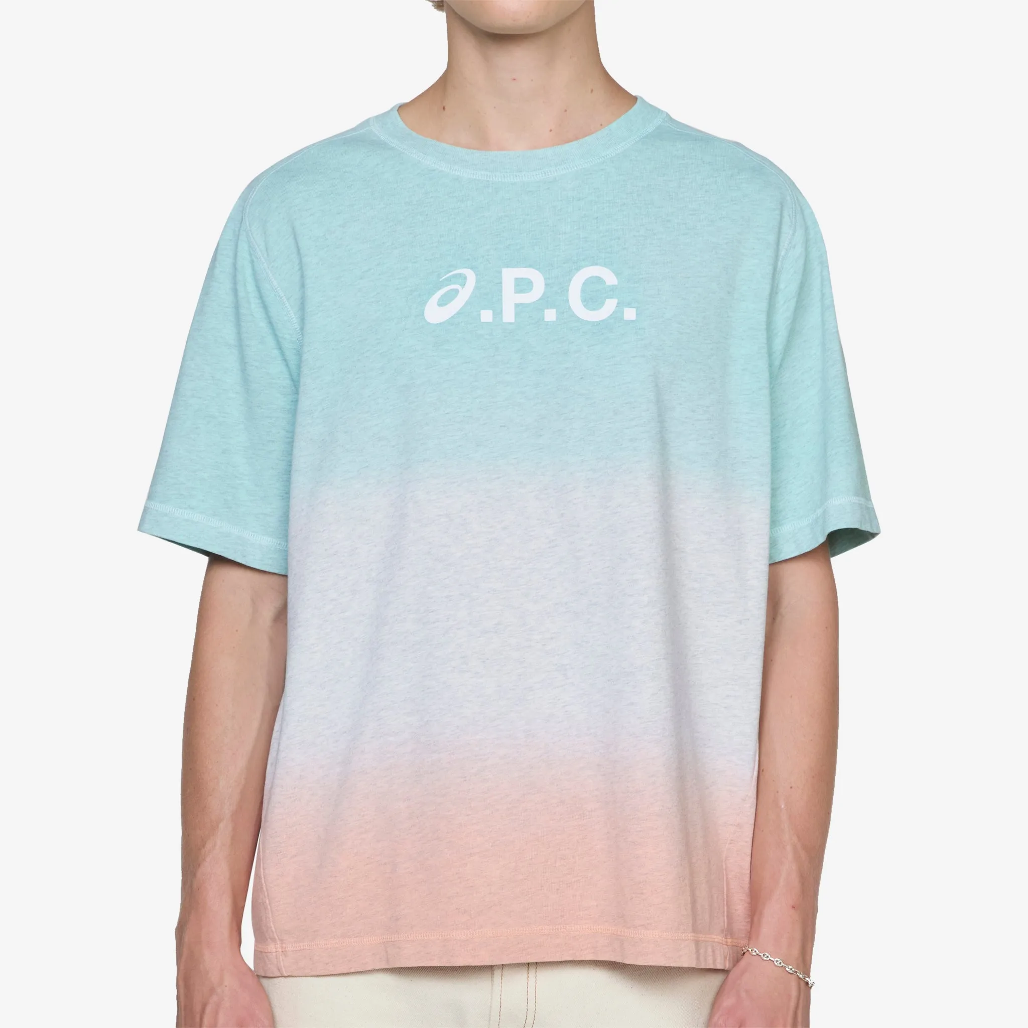 Asics x Dip Dye Wind T-Shirt Multicolour A.P.C. Clothing