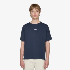 Asics x Wind T-Shirt Dark Navy A.P.C. Clothing