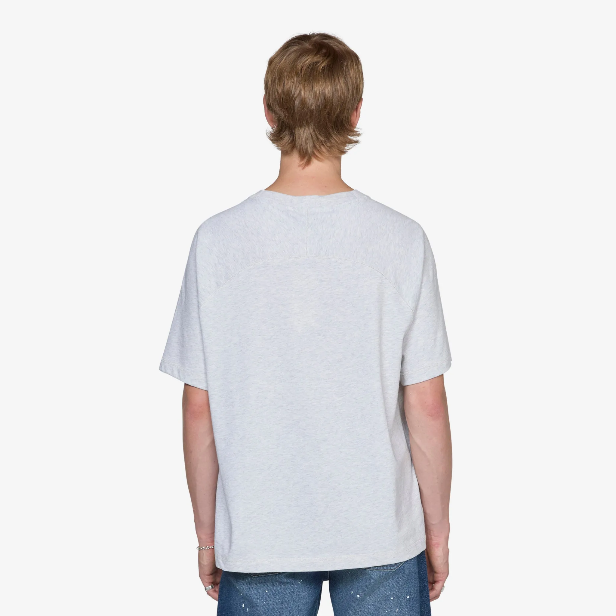 Asics x Wind T-Shirt Heathered Light Grey A.P.C. Clothing