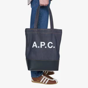 Axel Tote Bag Dark Navy Blue A.P.C. Clothing