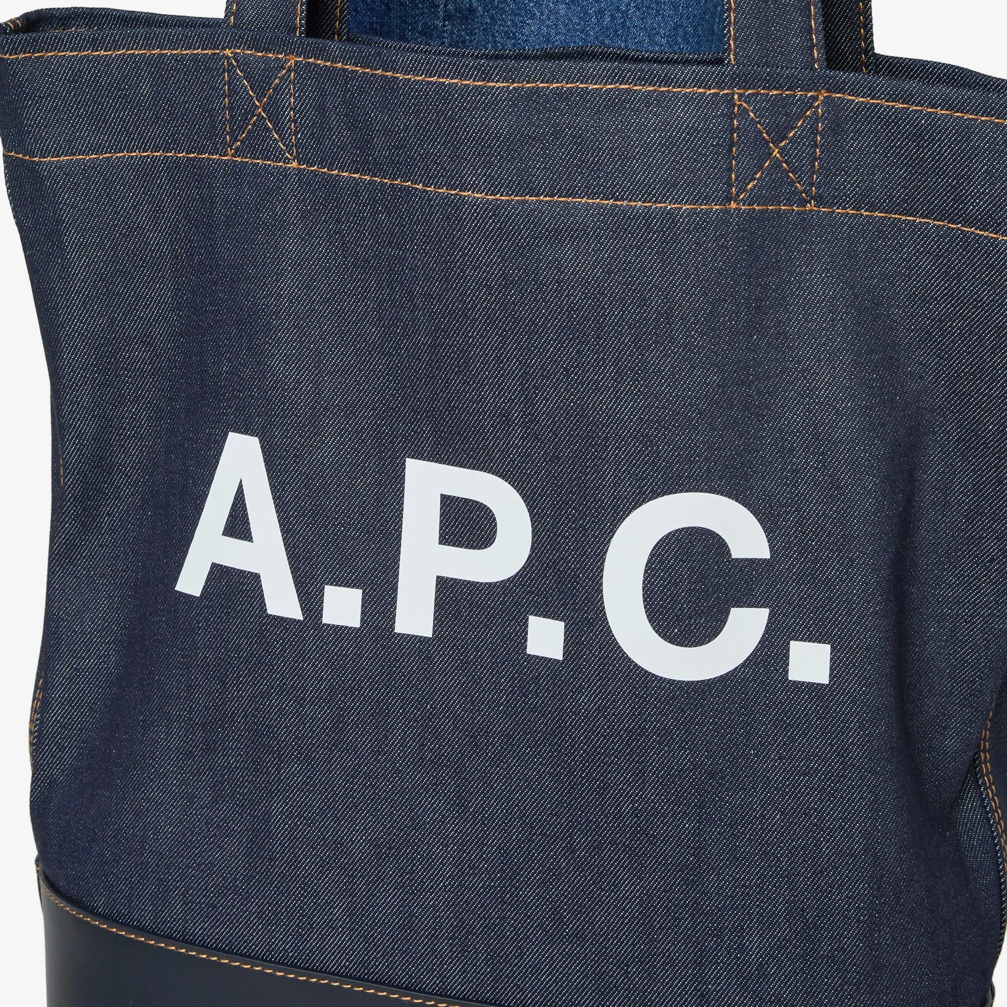 Axel Tote Bag Dark Navy Blue A.P.C. Clothing