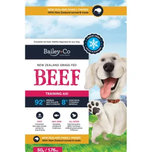 Bailey Co Dog Freeze-Dried Raw Treat New Zealand Beef 50g