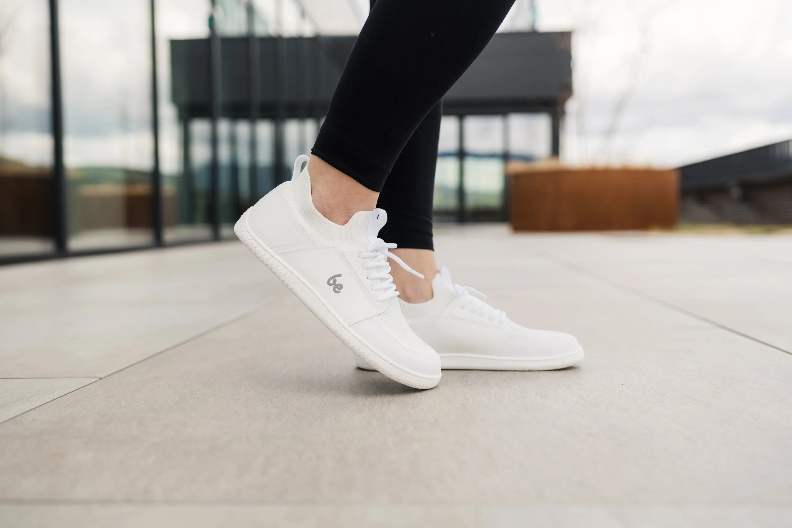 Barefoot Sneakers Be Lenka Swift - All White Shoes_Be Lenka_Footwear