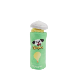 BARK Flingles Can Plush Toy for XS to Medium Dogs