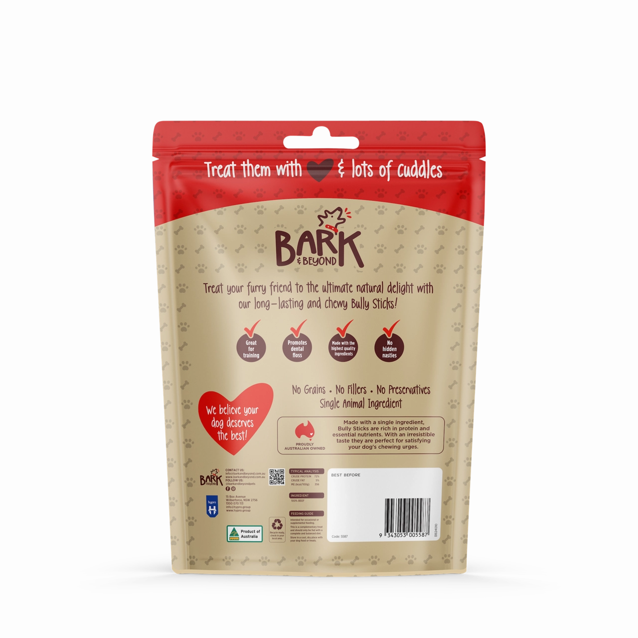 Bark & Beyond - Bully Sticks (150g)