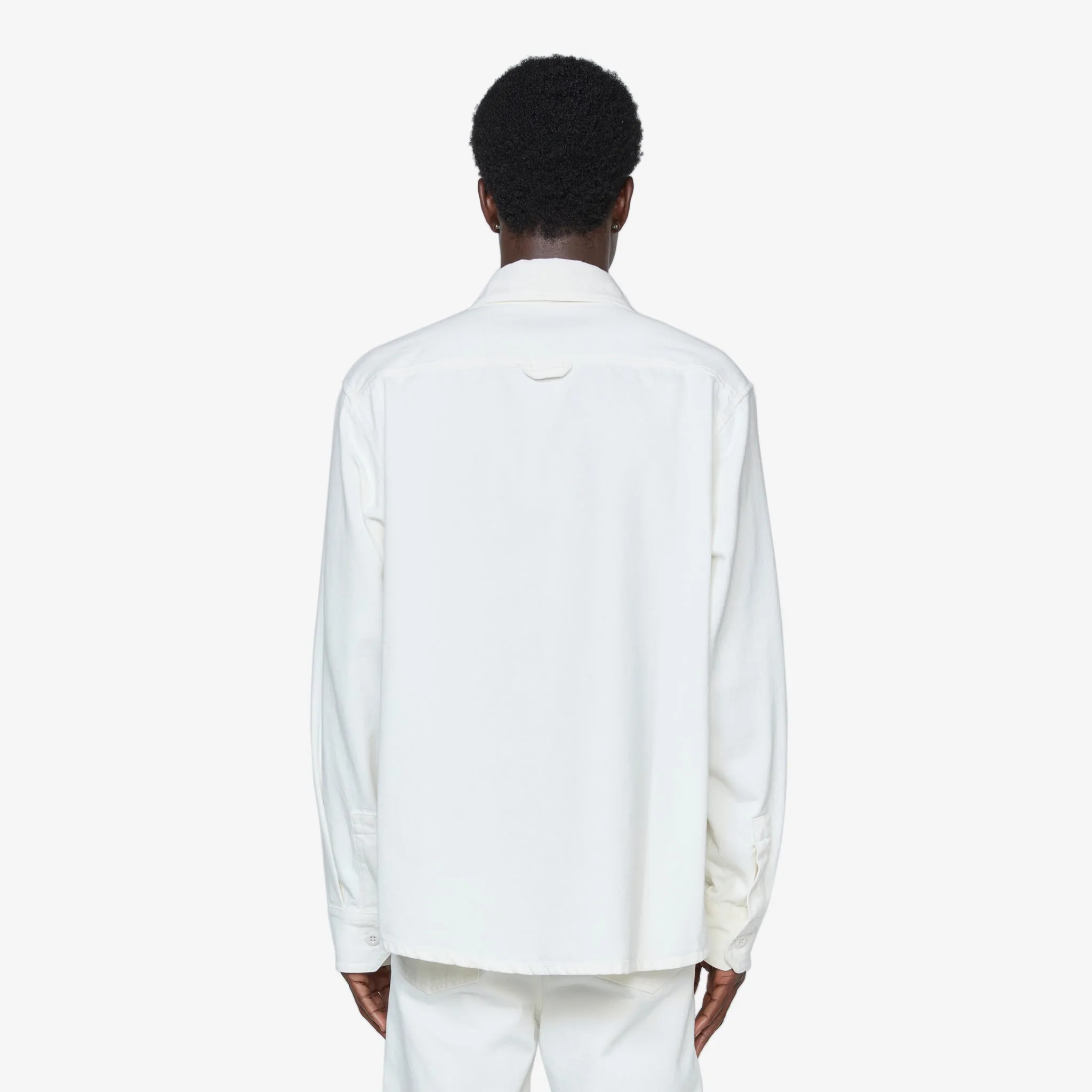 Basile Brodée Poitrine Overshirt Eggshell A.P.C. Clothing