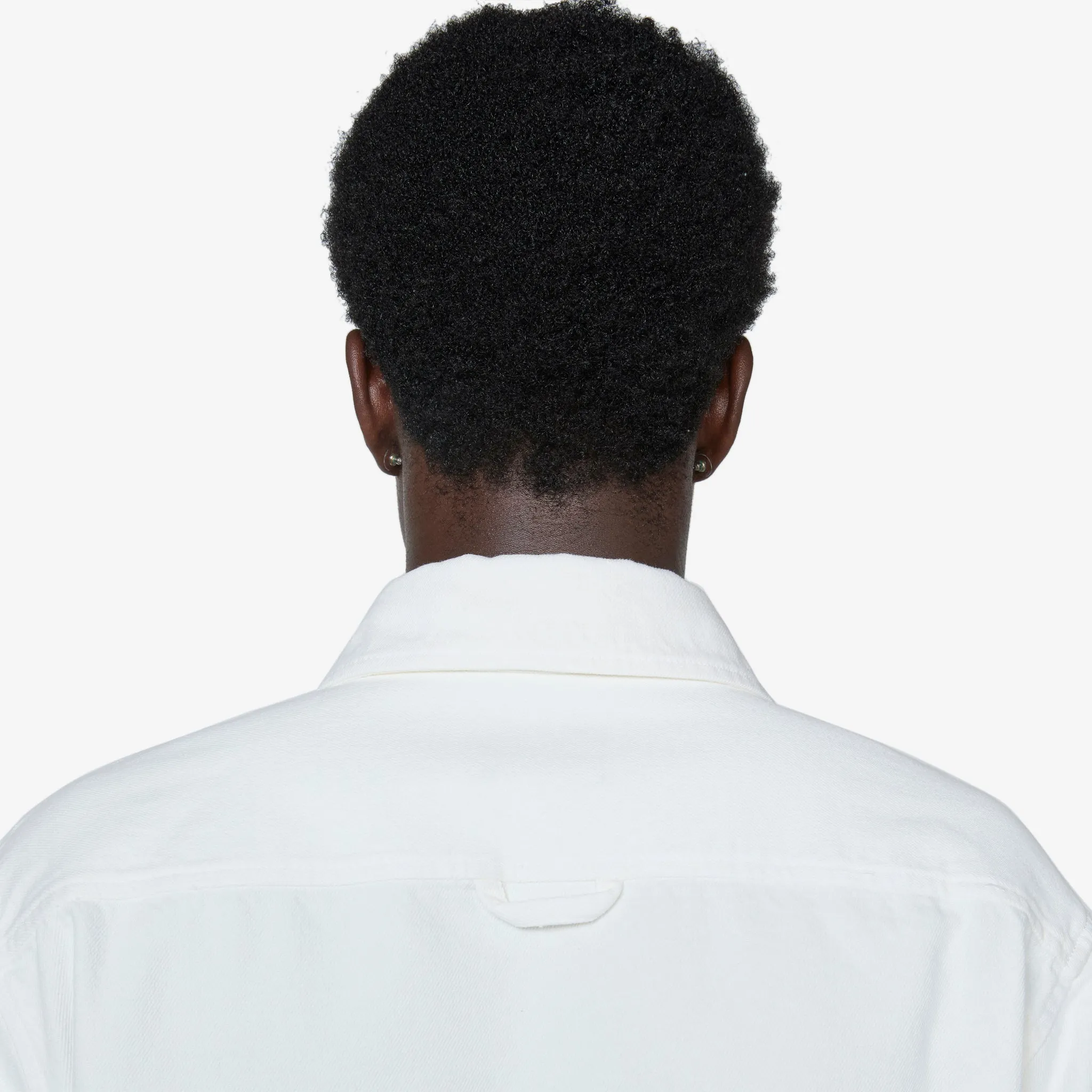 Basile Brodée Poitrine Overshirt Eggshell A.P.C. Clothing