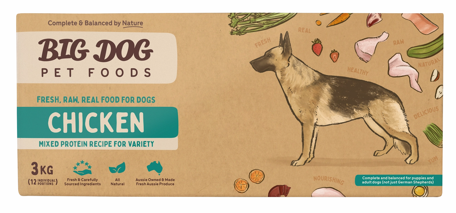 Big Dog - Chicken for Dogs (3kg)