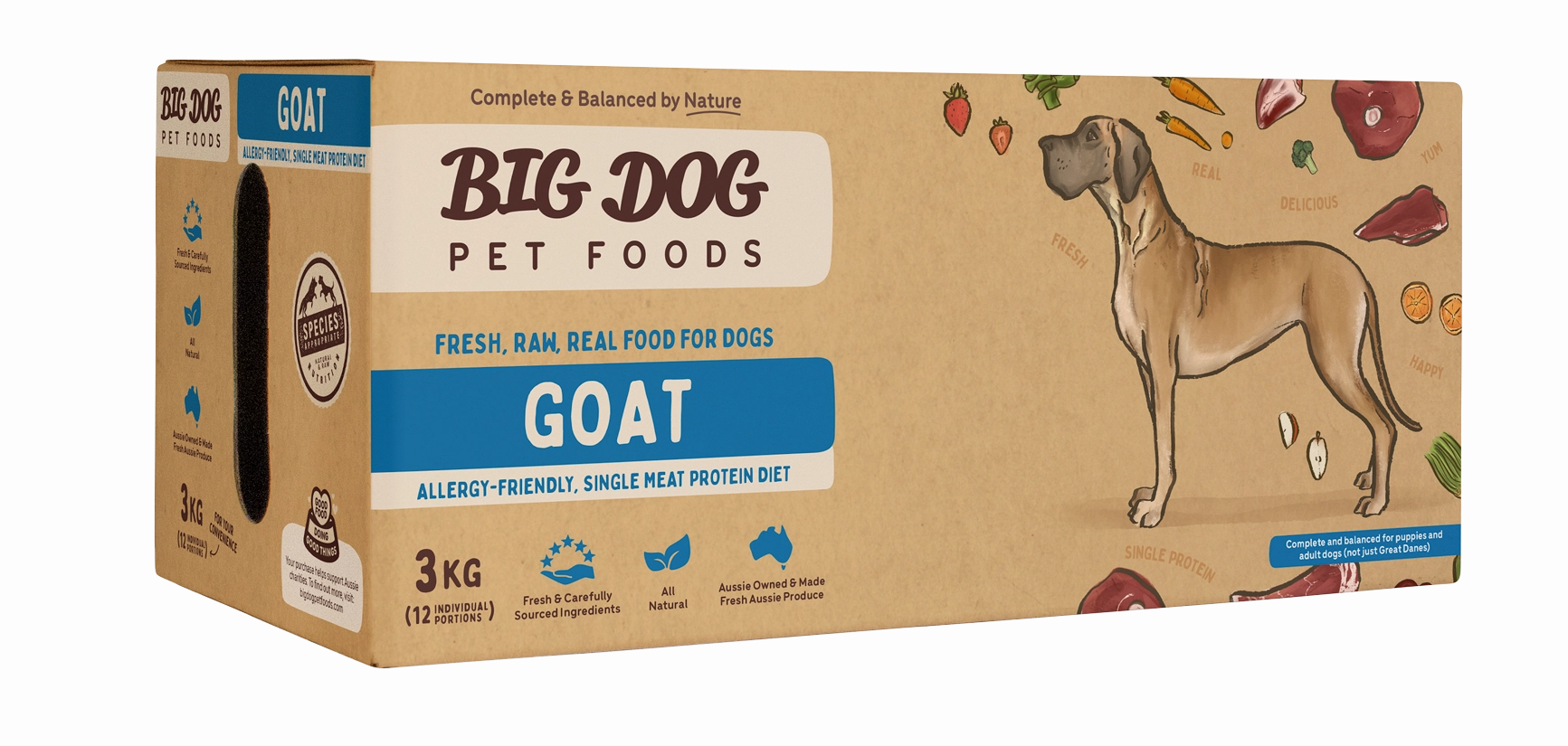 Big Dog - Goat for Dogs (3kg)