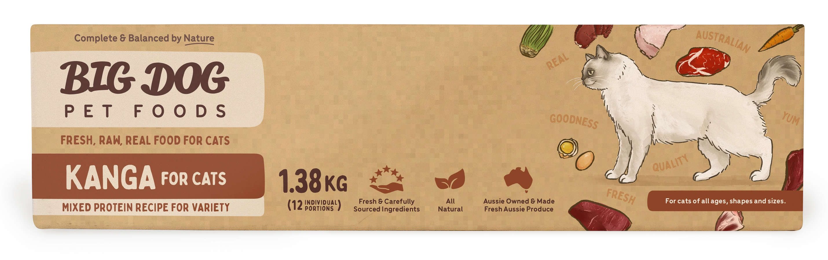 Big Dog - Kangaroo for Cats (1.38kg)