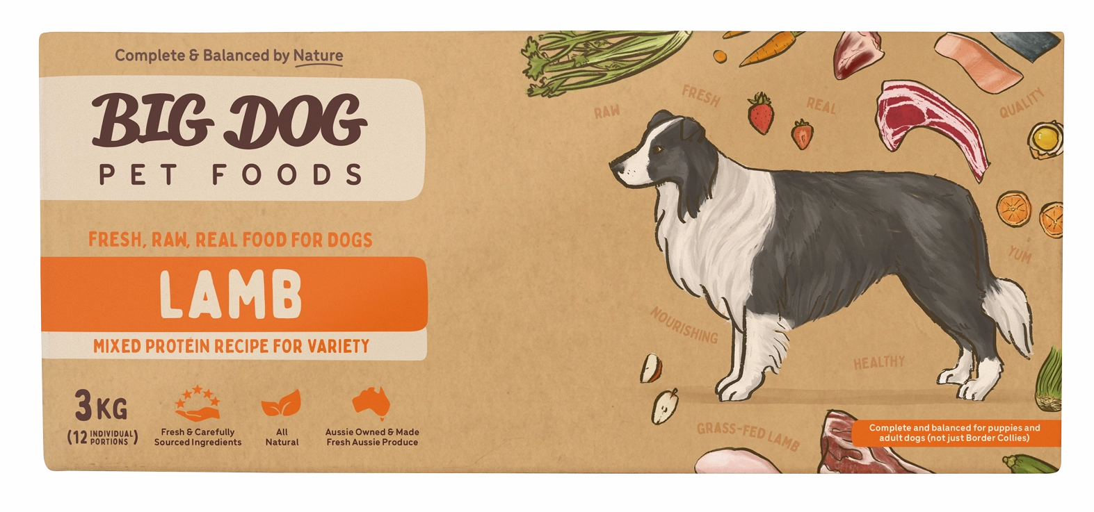 Big Dog - Lamb for Dogs (3kg)