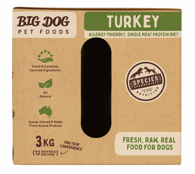 Big Dog - Turkey Allergy for Dogs (3kg)