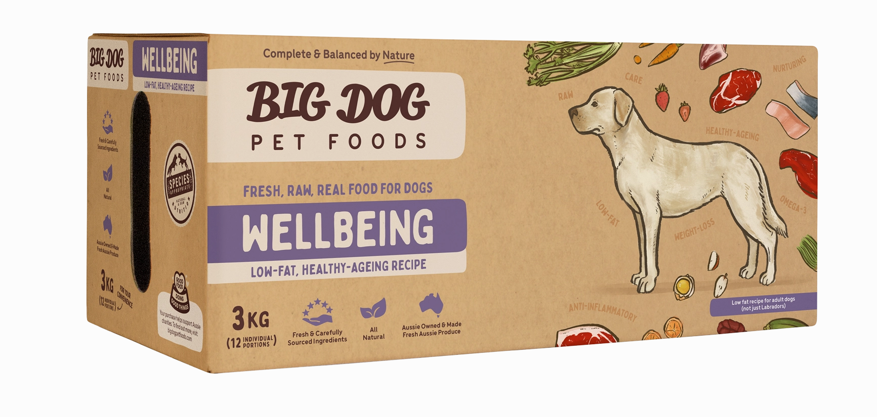 Big Dog - Wellbeing for Dogs (3kg)