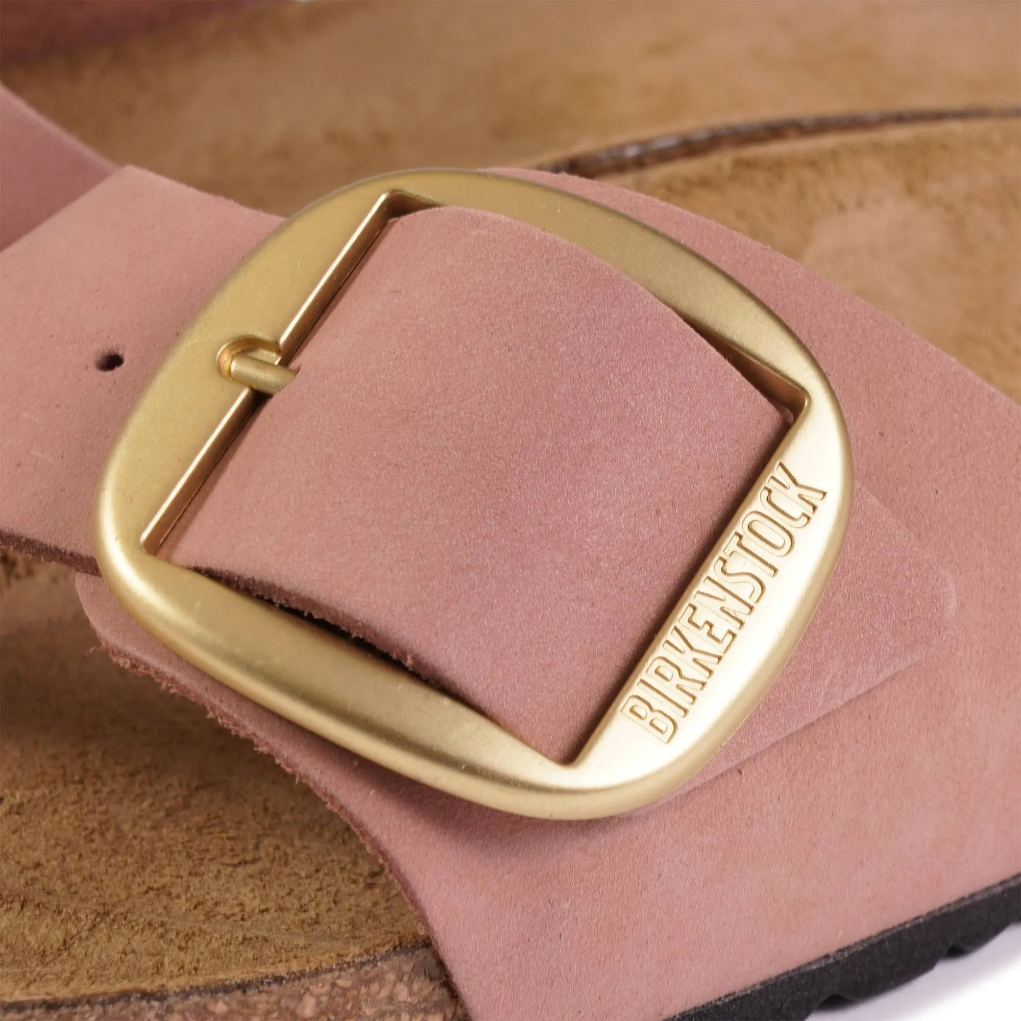 Birkenstock Shoes Madrid Big Buckle Old Rose Narrow