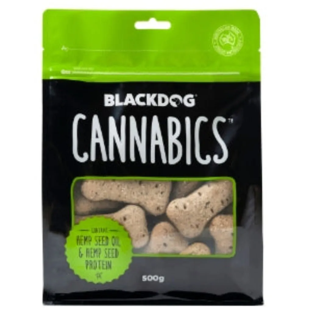 Black Dog Cannabics Dog Biscuits 500g
