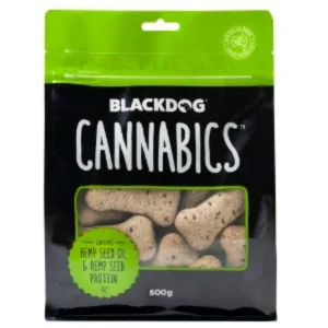 Black Dog Cannabics Dog Biscuits 500g
