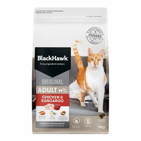 Black Hawk - Original Chicken & Kangaroo Cat Dry Food (4kg)