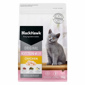 Black Hawk - Original Chicken Kitten Dry Food (2kg)
