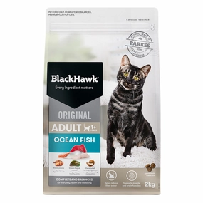Black Hawk - Original Ocean Fish Cat Dry Food (2kg)