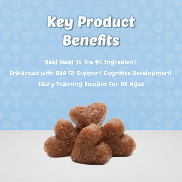 BLUE Bits Soft-Moist Training Treats; Salmon Recipe, 4 oz
