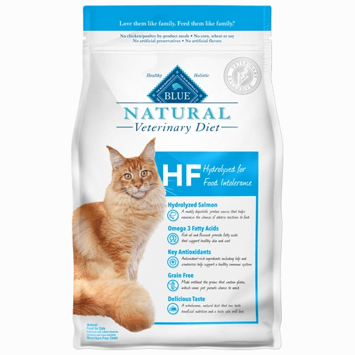 Blue Buffalo BLUE Natural Veterinary Diet HF Hydrolyzed Salmon Dry Cat Food