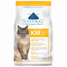 Blue Buffalo BLUE Natural Veterinary Diet KM Kidney   Mobility Support Dry Cat Food