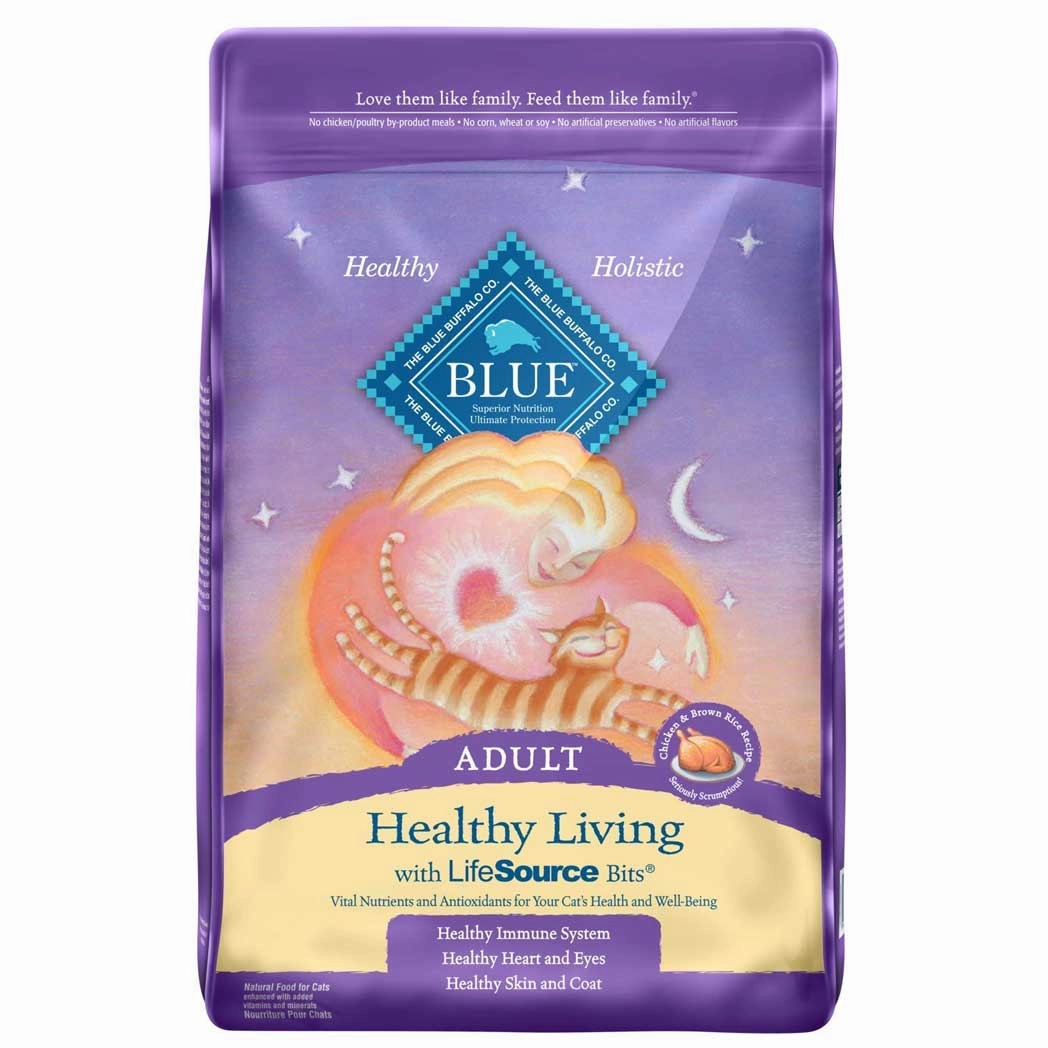 Blue Buffalo Tastefuls Active Adult Chicken & Brown Rice Recipe Dry Cat Food