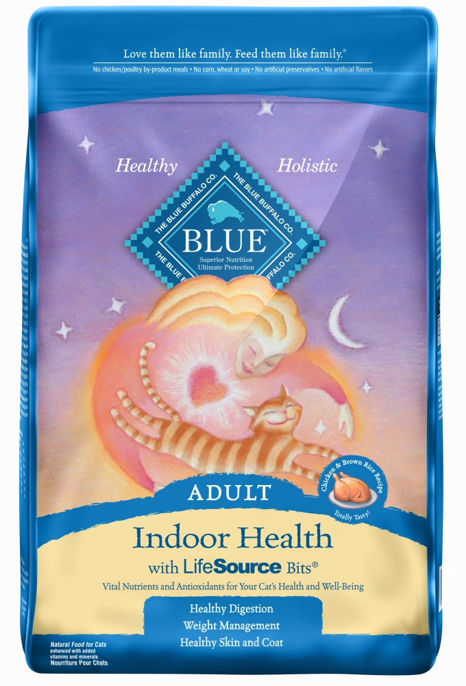Blue Buffalo Tastefuls Indoor Adult Chicken & Brown Rice Dry Cat Food