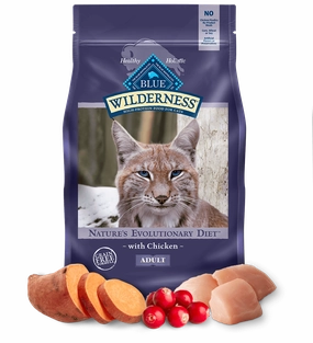 Blue Buffalo Wilderness Grain Free Chicken Recipe Dry Cat Food