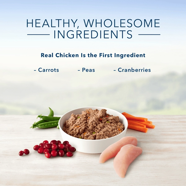 BLUE Homestyle Recipe Healthy Weight Chicken Dinner Canned Dog Food