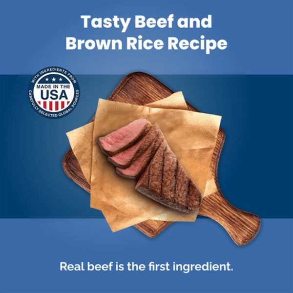 BLUE Life Protection Formula Beef & Brown Rice Recipe Dry Dog Food, 26lb