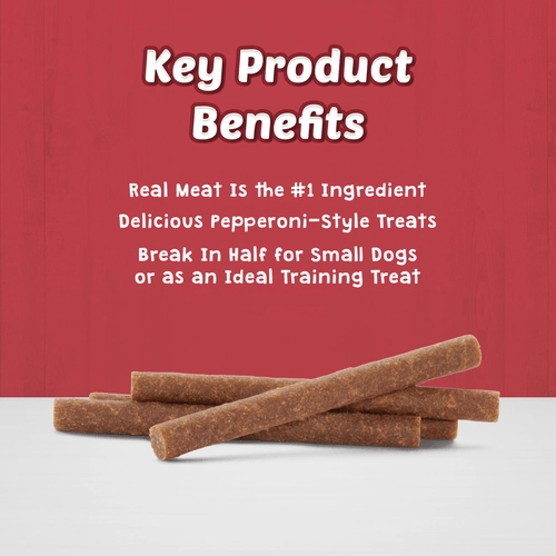 BLUE Stix Pepperoni Style Dog Treats; Lamb Recipe