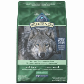 BLUE Wilderness Duck Recipe with Grains Dry Dog Food, 24lb