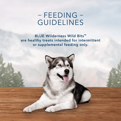 BLUE Wilderness Trail Treats Wild Bits Duck Recipe Dog Training Treats