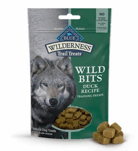 BLUE Wilderness Trail Treats Wild Bits Duck Recipe Dog Training Treats