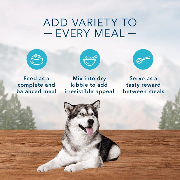BLUE Wilderness Wolf Creek Stew with Chunky Chicken Canned Dog Food