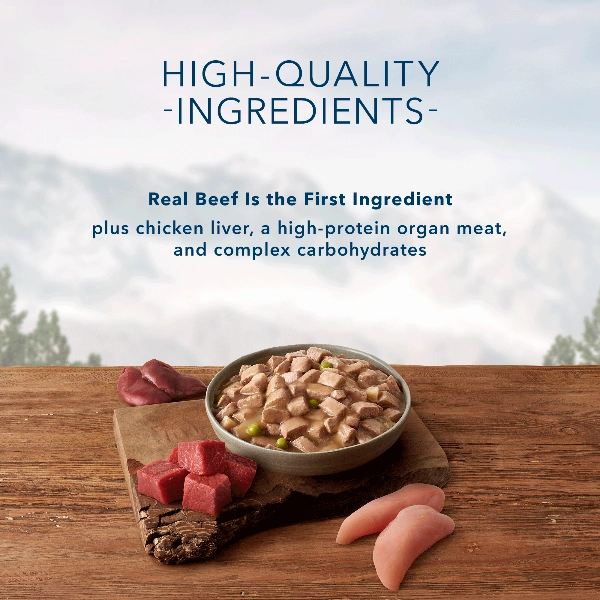 BLUE Wilderness Wolf Creek Stew with Chunky Chicken Canned Dog Food