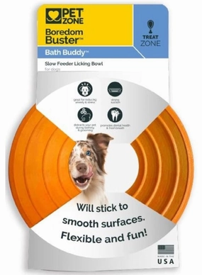 Boredom Busterz Bath Buddy - Suction Cup Pet Bathing Assistant Tool