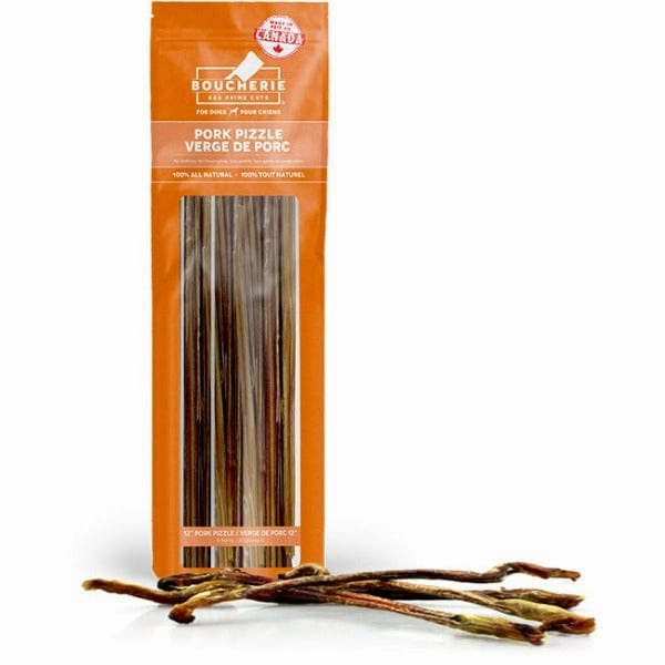 Boucherie Pork Pizzle Dog Bully Sticks