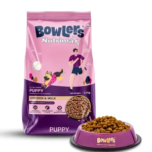 Bowlers Chicken and Milk Nutrimax Puppy Dog Dry Food