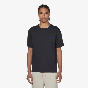Boxy Petit VPC T-Shirt Black | Blue A.P.C. Clothing