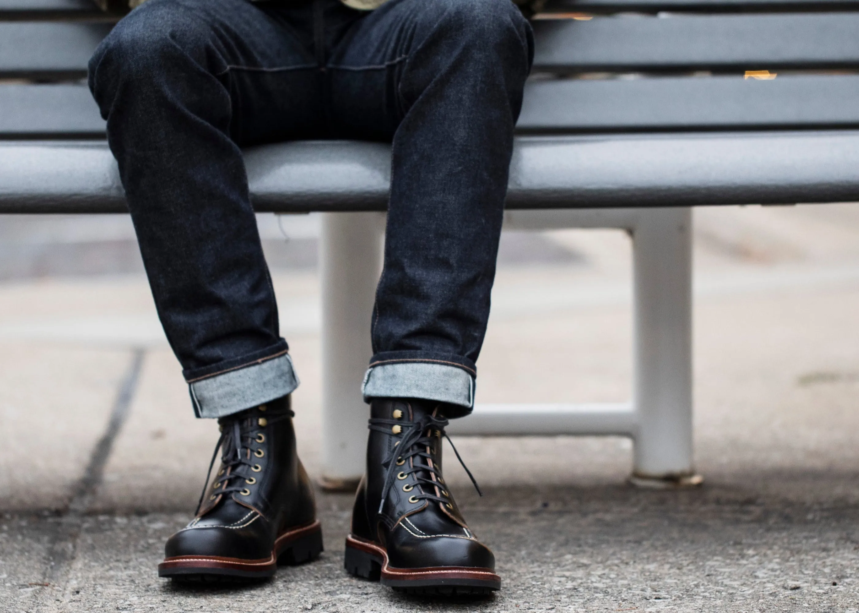 Brass Boot Black Chromexcel