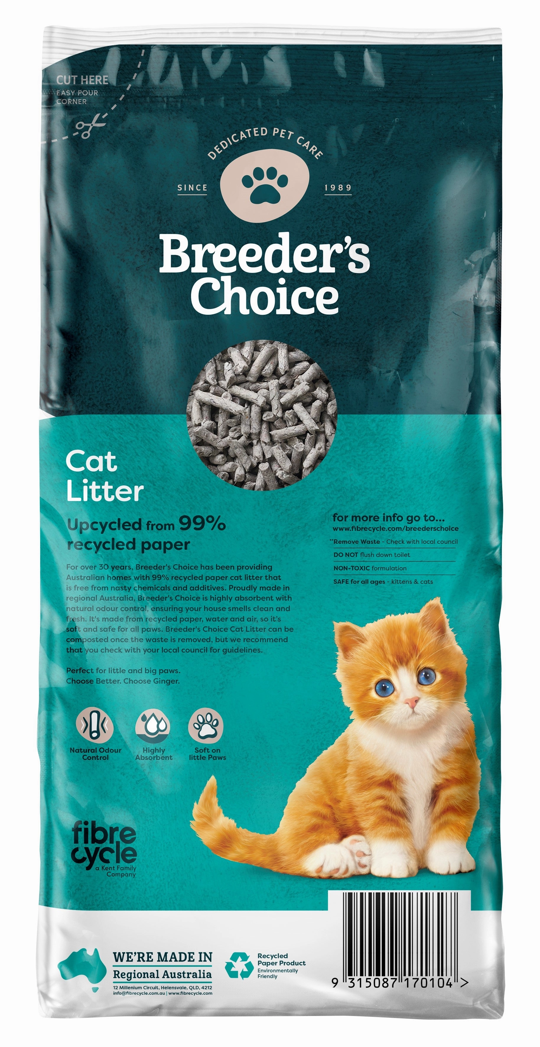 Breeders Choice - Cat Litter